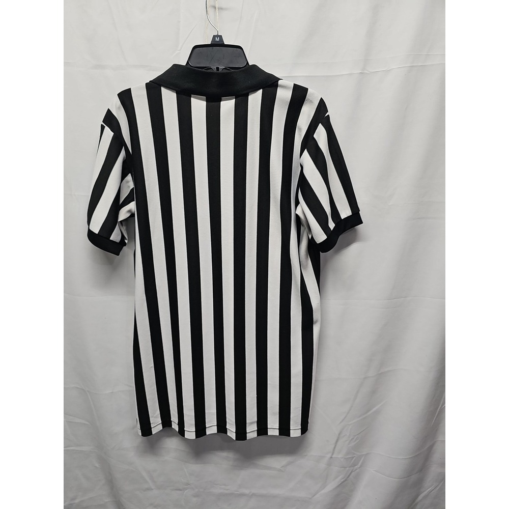 Rawlings Men Black Vtg Refere Official Jersey Shirt Basketball Football Hockey M - Picture 12 of 13
